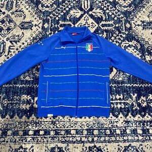 PUMA Men's Italia FIGC Zipper Jacket